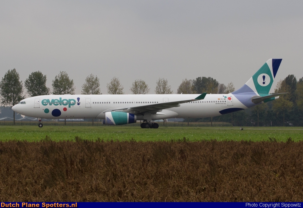 EC-MII Airbus A330-300 Evelop Airlines by Sippowitz