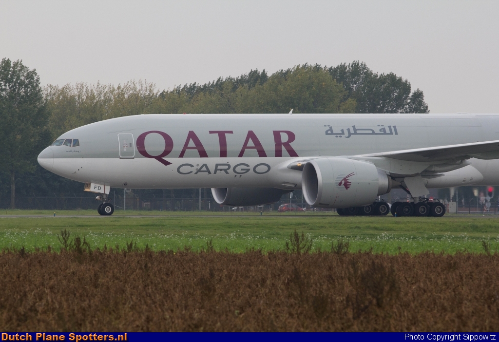 A7-BFD Boeing 777-F Qatar Airways Cargo by Sippowitz