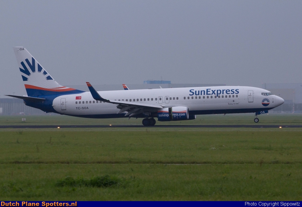 TC-SOA Boeing 737-800 SunExpress by Sippowitz