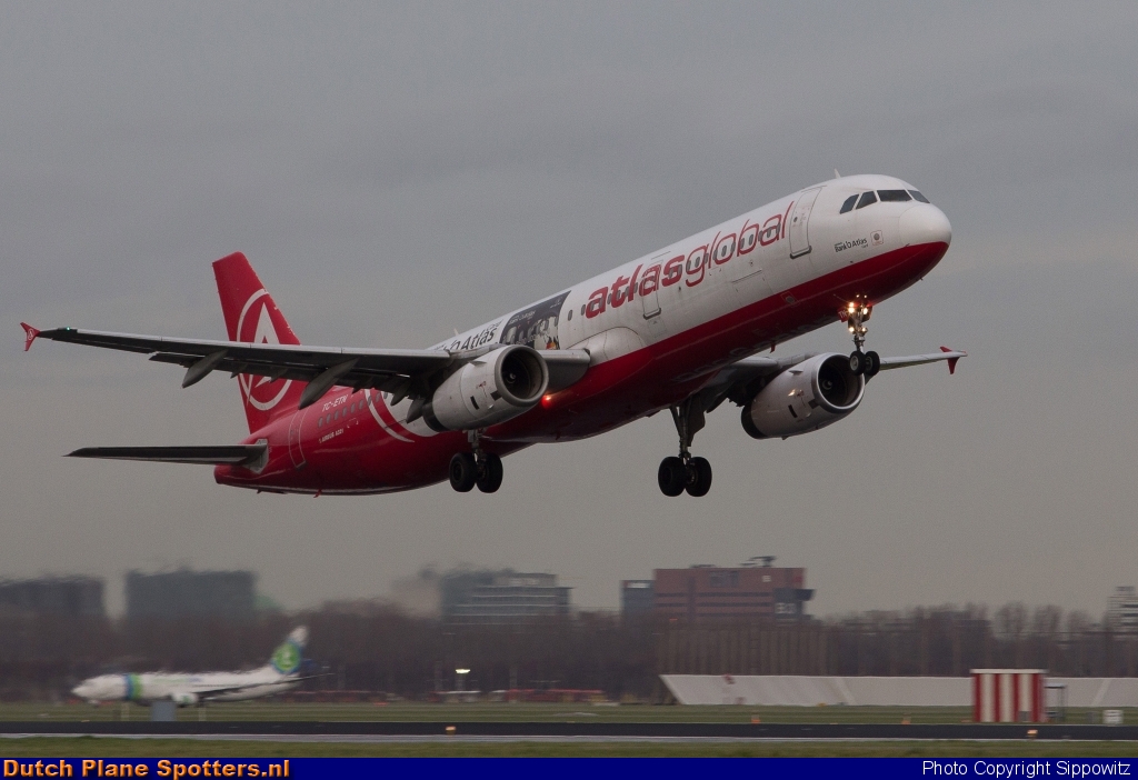 TC-ETN Airbus A321 AtlasGlobal by Sippowitz