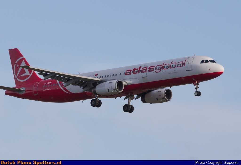 TC-ATH Airbus A321 AtlasGlobal by Sippowitz