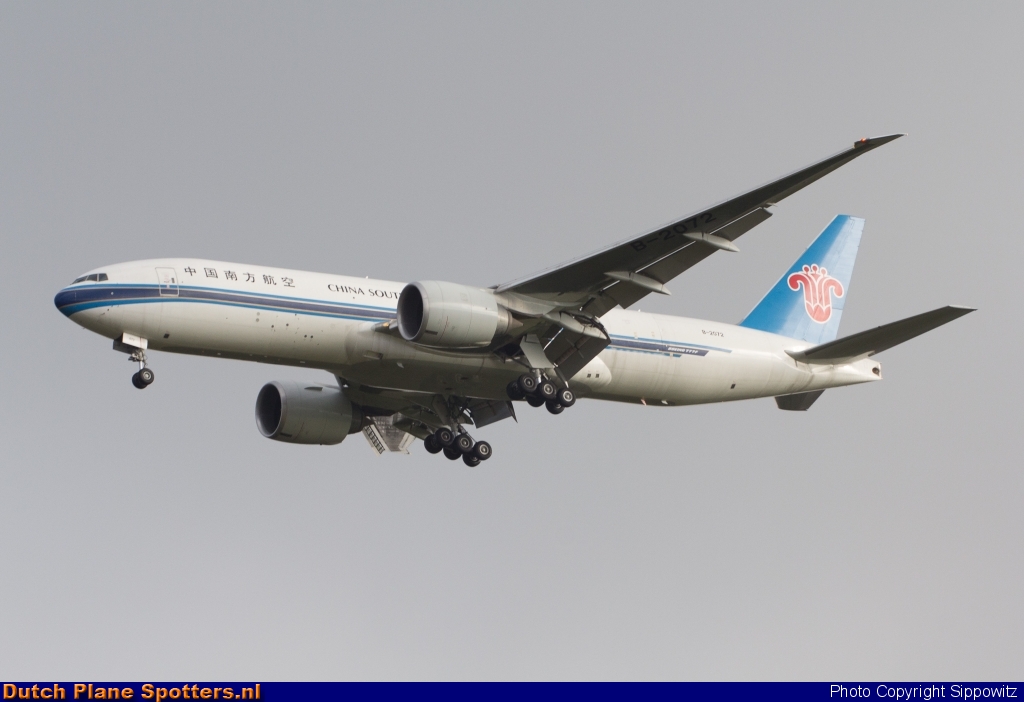B-2072 Boeing 777-F China Southern Cargo by Sippowitz