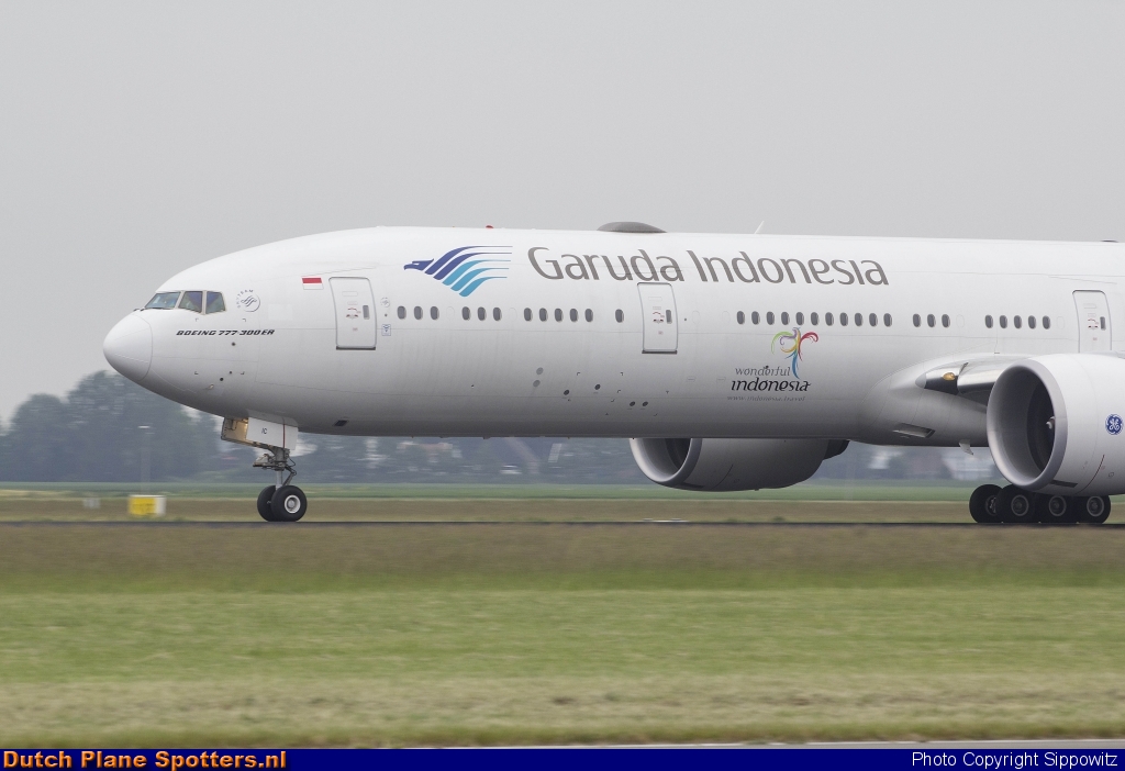 PK-GIC Boeing 777-300 Garuda Indonesia by Sippowitz