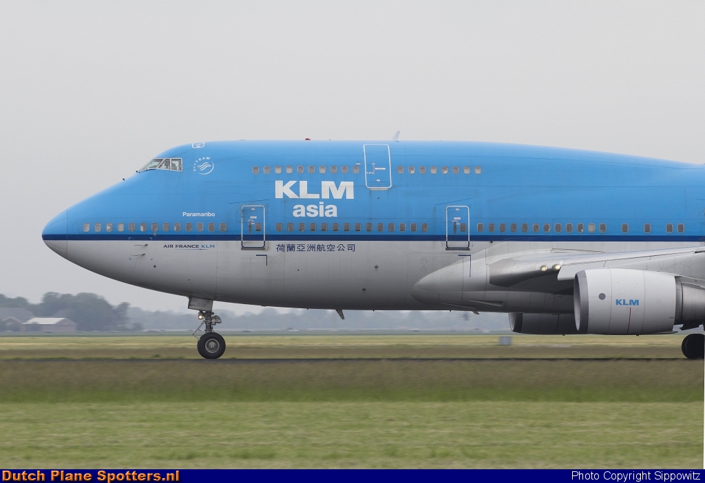 PH-BFP Boeing 747-400 KLM Asia by Sippowitz