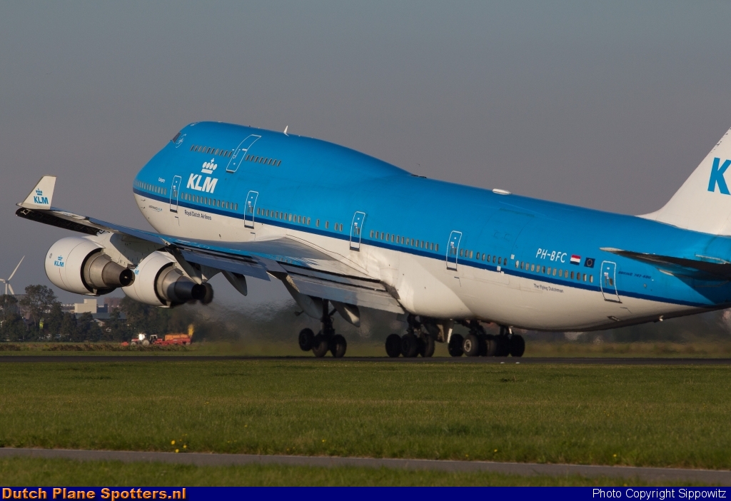 PH-BFC Boeing 747-400 KLM Royal Dutch Airlines by Sippowitz