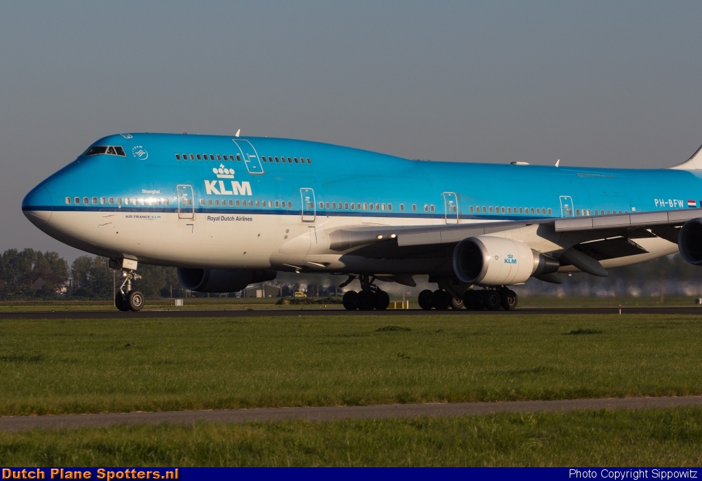 PH-BFW Boeing 747-400 KLM Royal Dutch Airlines by Sippowitz
