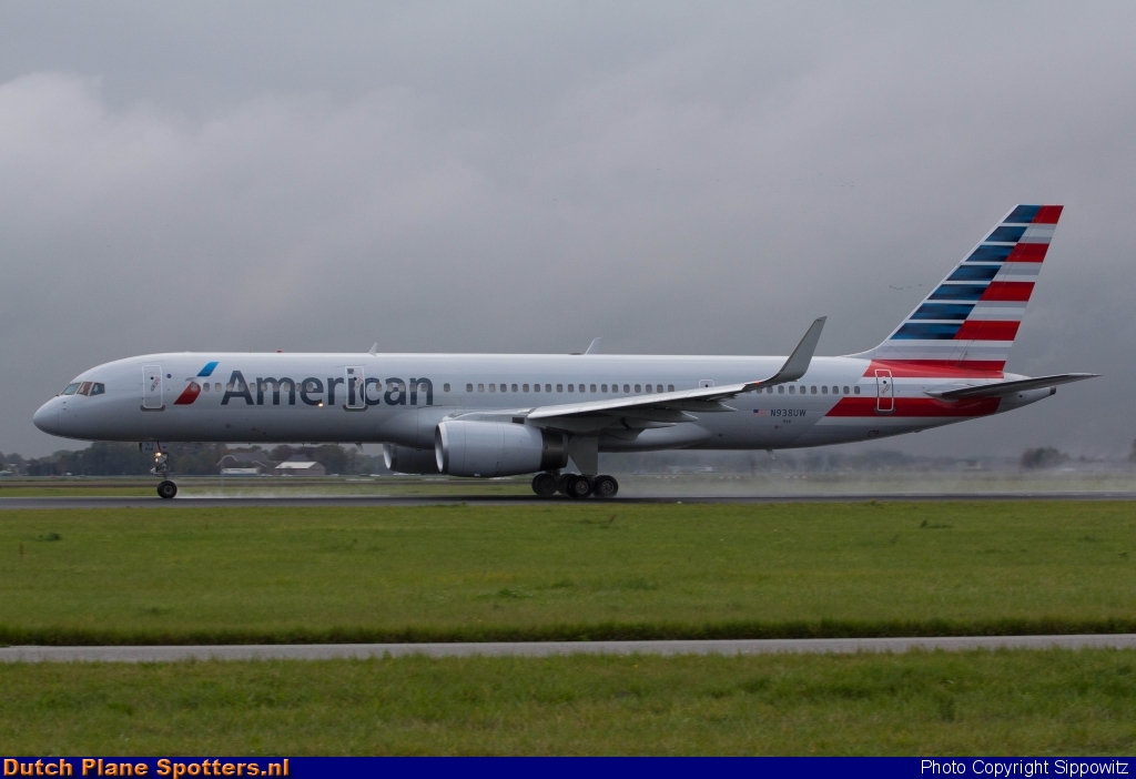 N938UW Boeing 757-200 American Airlines by Sippowitz