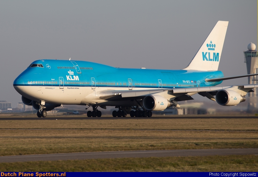 PH-BFS Boeing 747-400 KLM Royal Dutch Airlines by Sippowitz