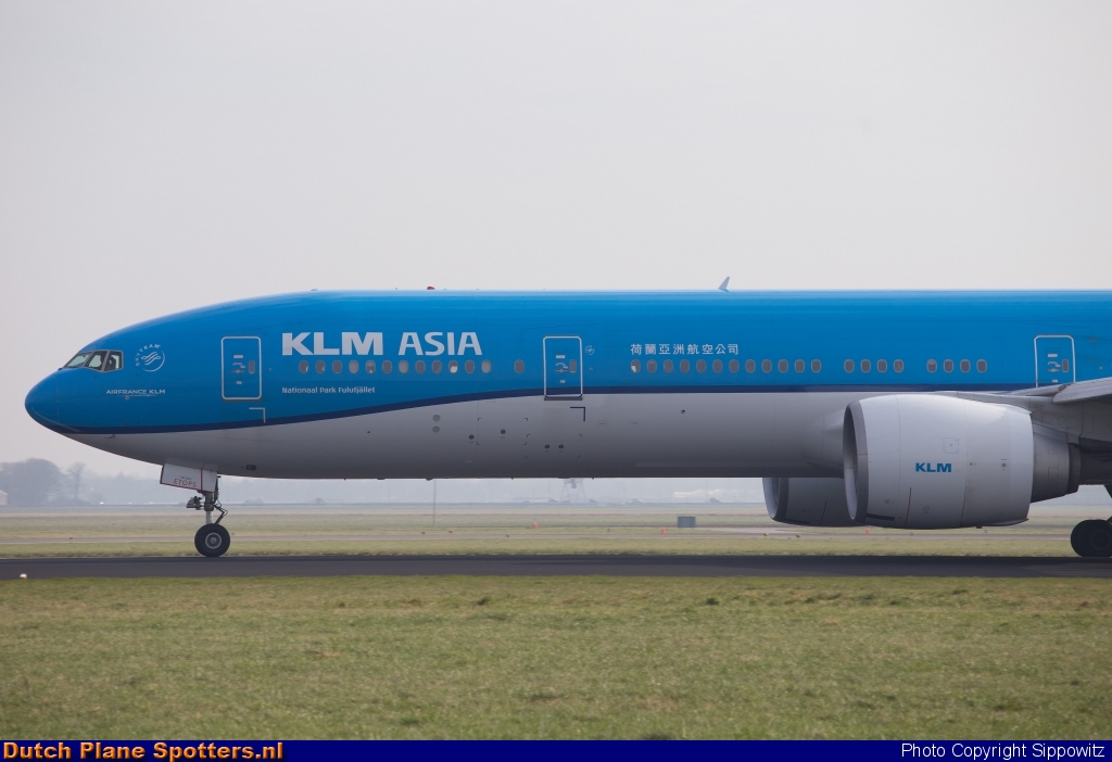 PH-BVB Boeing 777-300 KLM Asia by Sippowitz