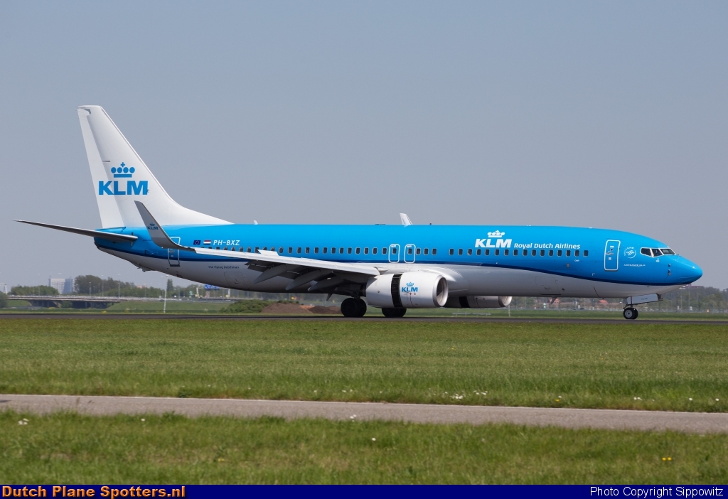 PH-BXZ Boeing 737-800 KLM Royal Dutch Airlines by Sippowitz