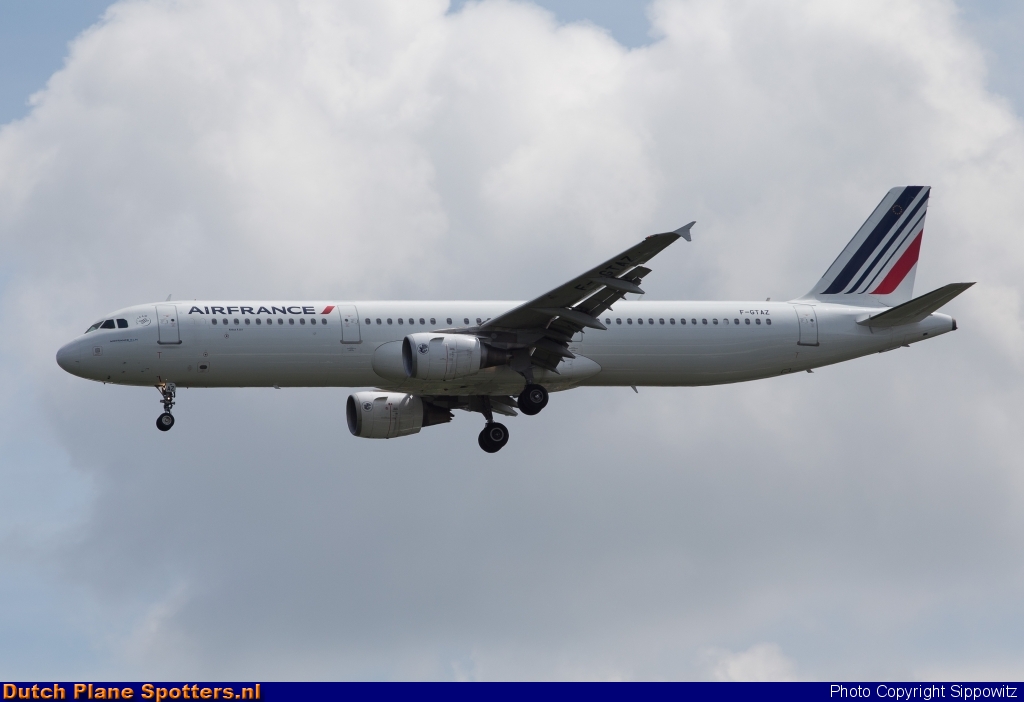 F-GTAZ Airbus A321 Air France by Sippowitz
