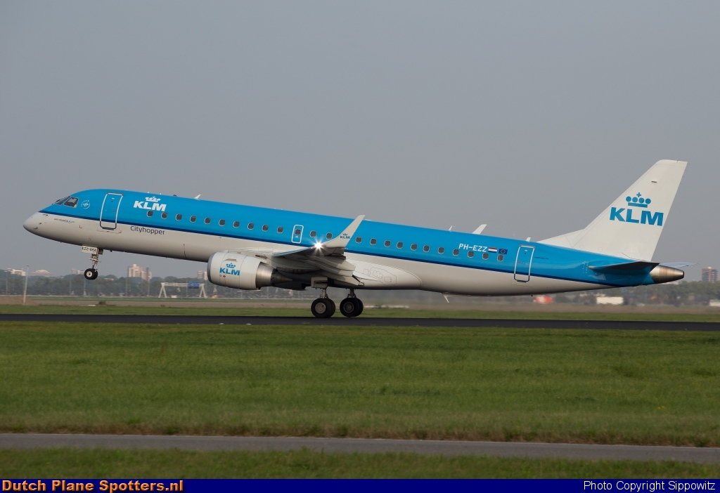 PH-EZZ Embraer 190 KLM Cityhopper by Sippowitz