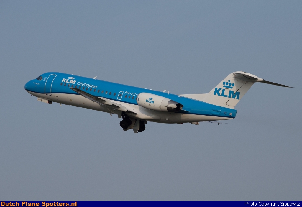 PH-KZU Fokker 70 KLM Cityhopper by Sippowitz