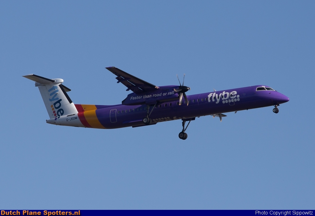 G-JEDM Bombardier Dash 8-Q400 Flybe by Sippowitz