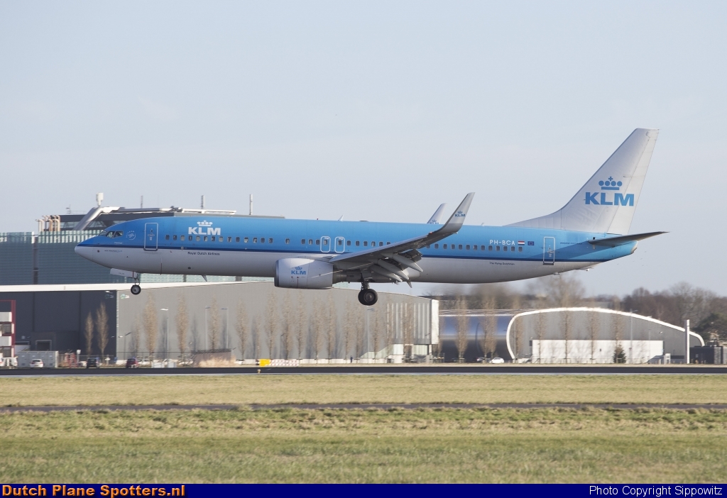PH-BCA Boeing 737-800 KLM Royal Dutch Airlines by Sippowitz