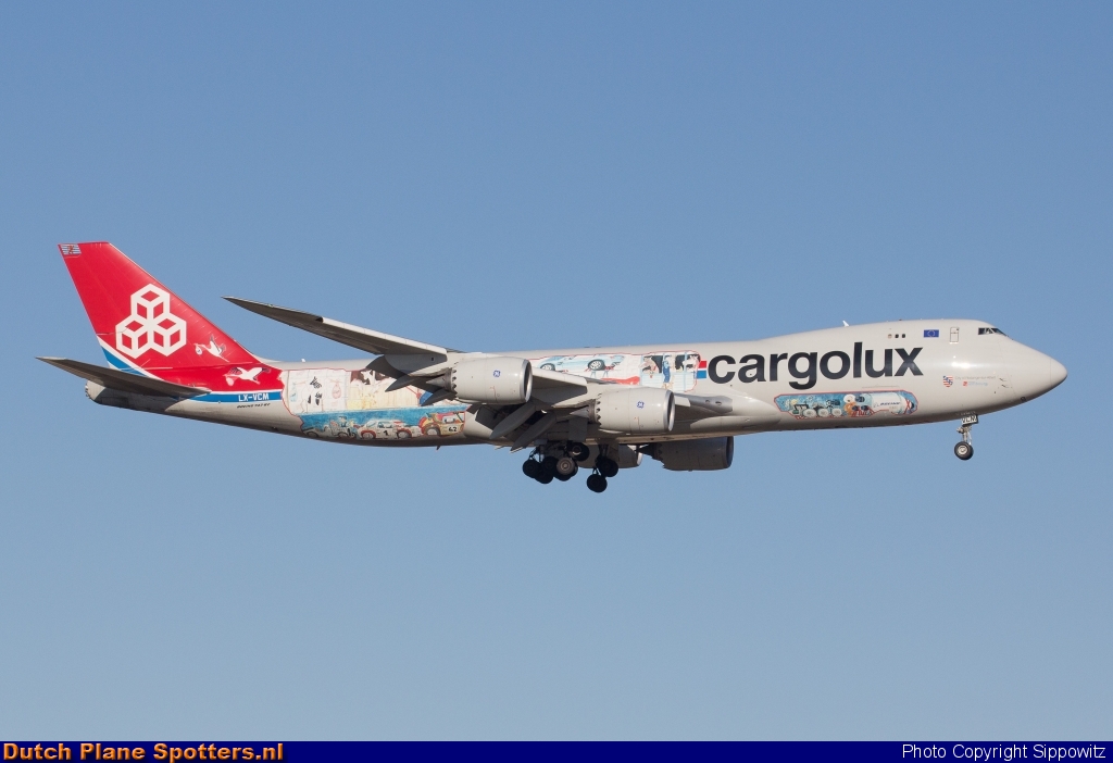 LX-VCM Boeing 747-8 Cargolux by Sippowitz