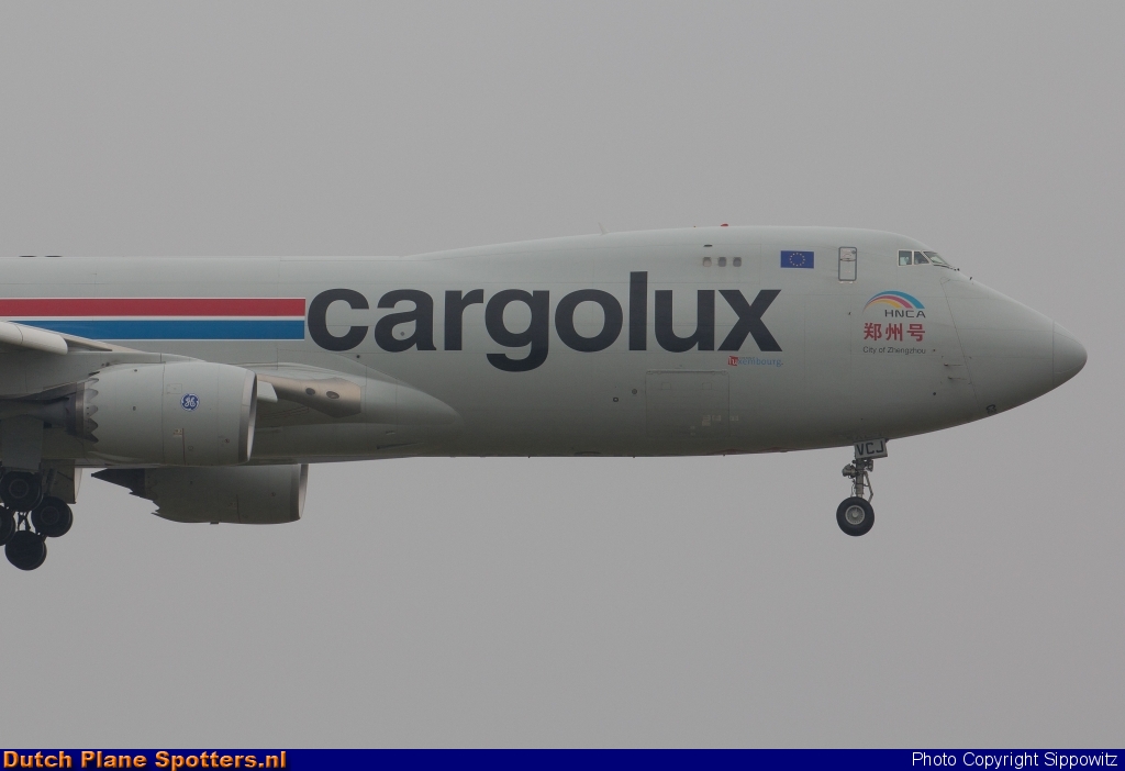 LX-VCJ Boeing 747-8 Cargolux by Sippowitz