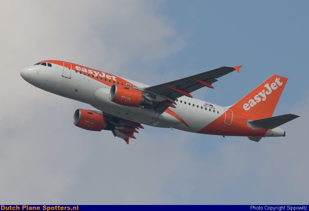 OE-LKD Airbus A319 easyJet Europe by Sippowitz