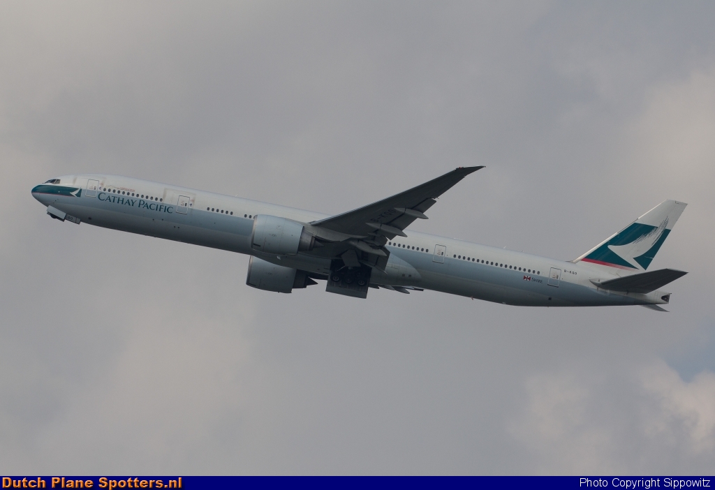 B-KQO Boeing 777-300 Cathay Pacific by Sippowitz