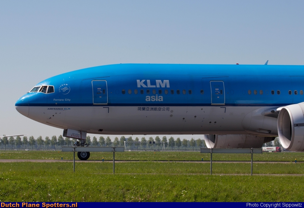 PH-BQF Boeing 777-200 KLM Asia by Sippowitz