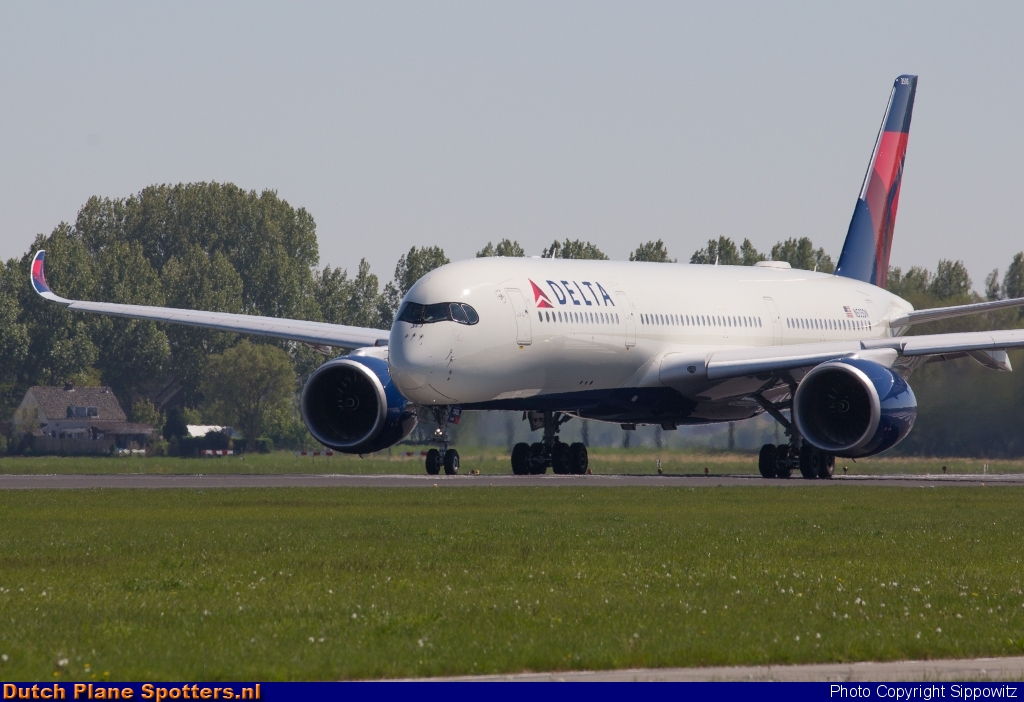N505DN Airbus A350-900 Delta Airlines by Sippowitz