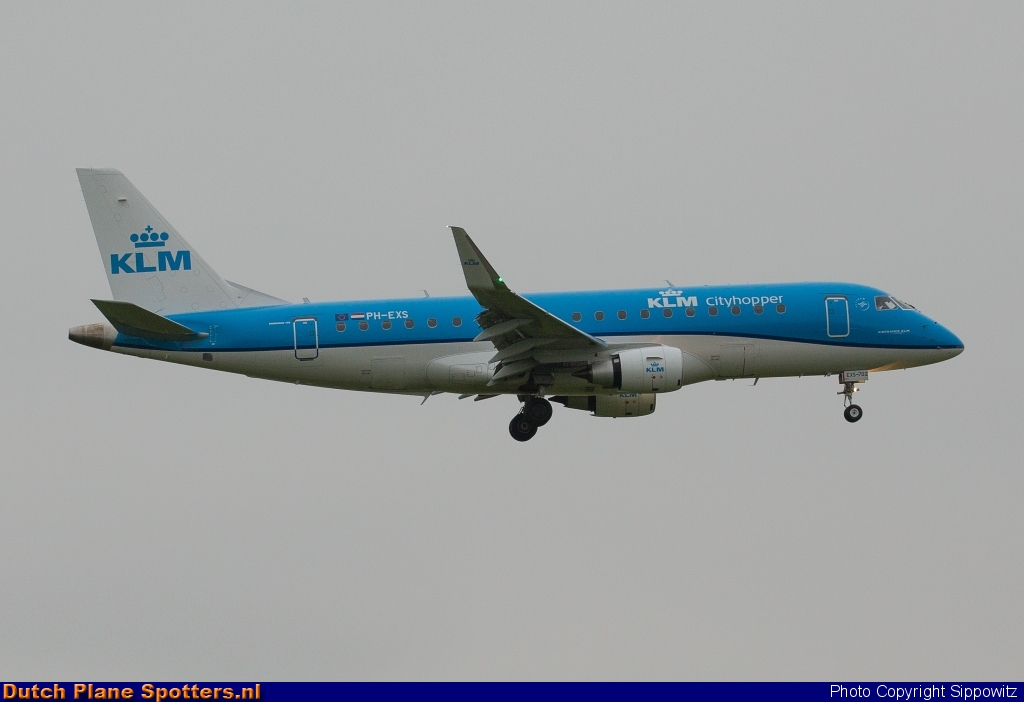 PH-EXS Embraer 175 KLM Cityhopper by Sippowitz