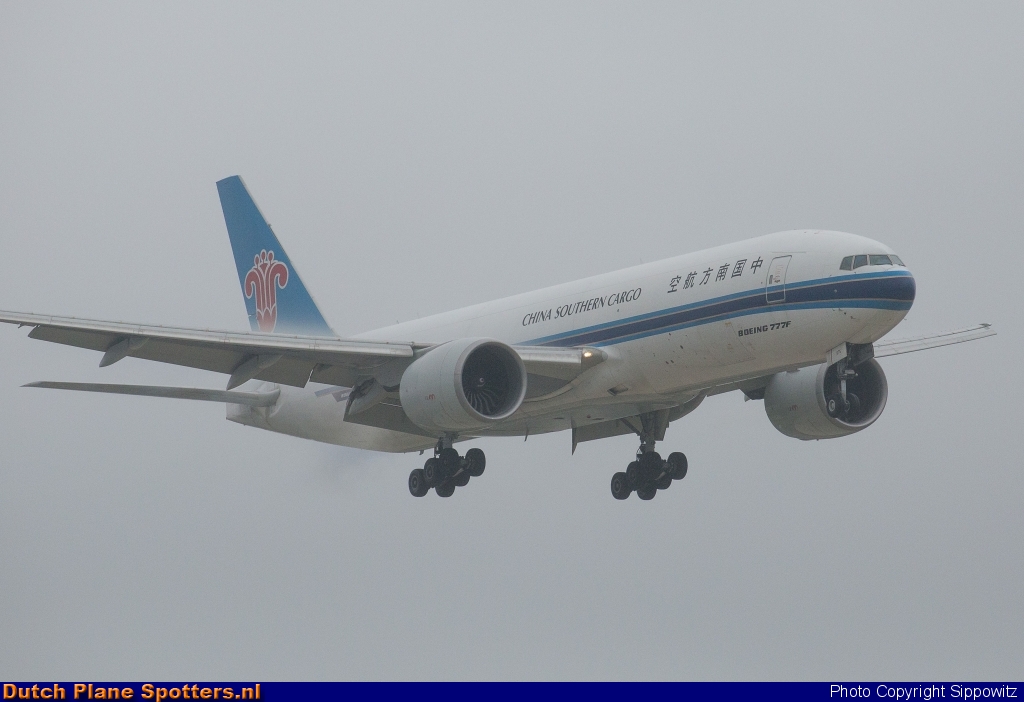 B-2075 Boeing 777-F China Southern Cargo by Sippowitz