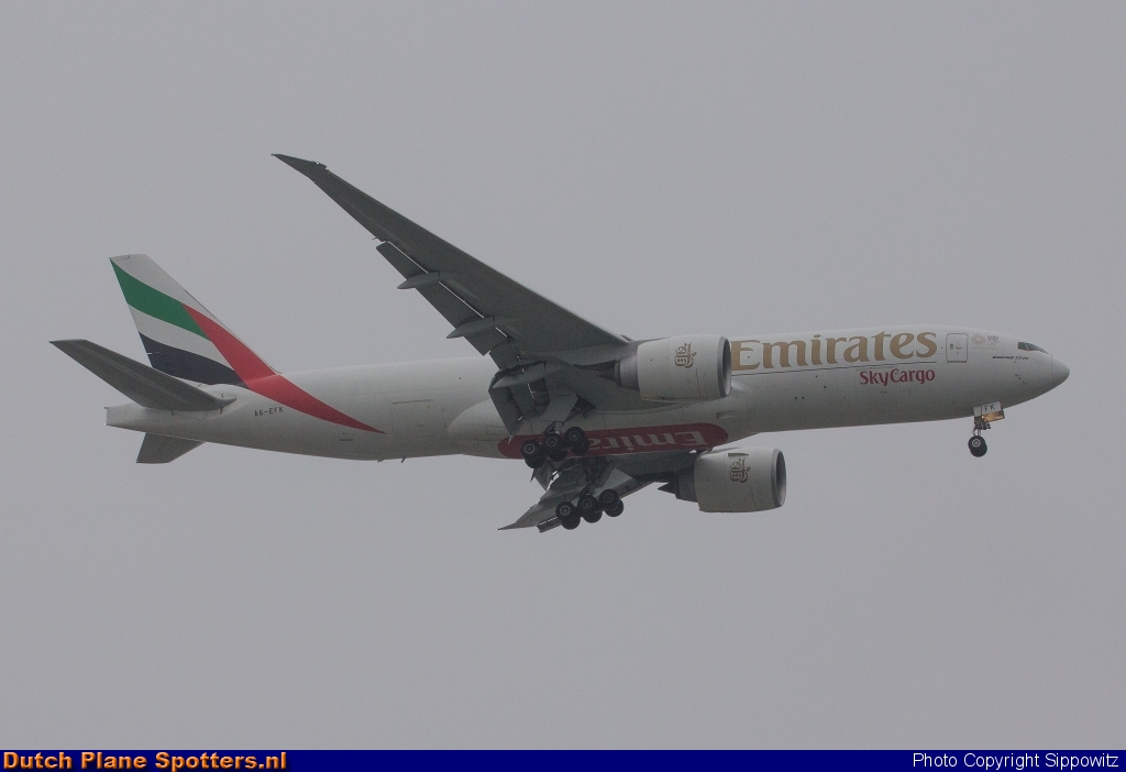 A6-EFK Boeing 777-F Emirates Sky Cargo by Sippowitz