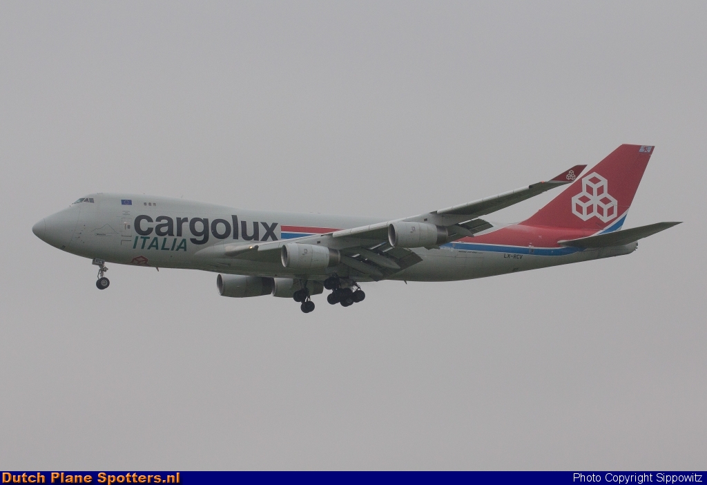 LX-RCV Boeing 747-400 Cargolux Italia by Sippowitz