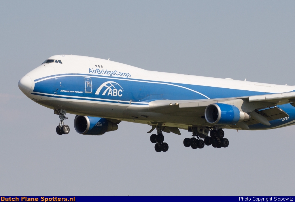 VP-BIG Boeing 747-400 AirBridgeCargo by Sippowitz