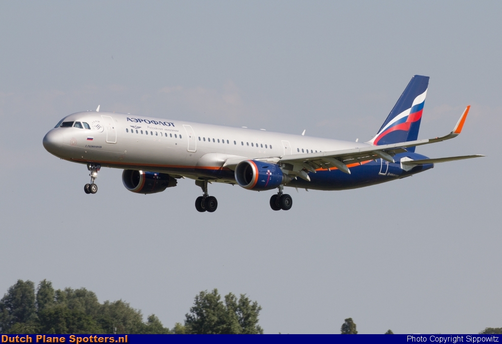 VP-BKR Airbus A321 Aeroflot - Russian Airlines by Sippowitz