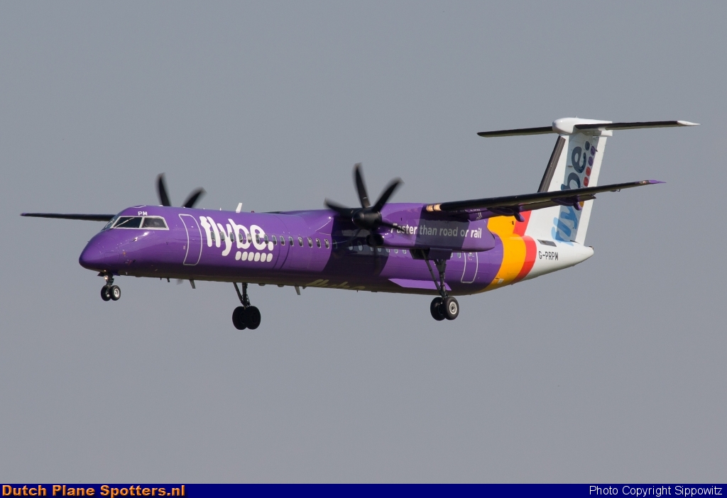 G-PRPM Bombardier Dash 8-Q400 Flybe by Sippowitz