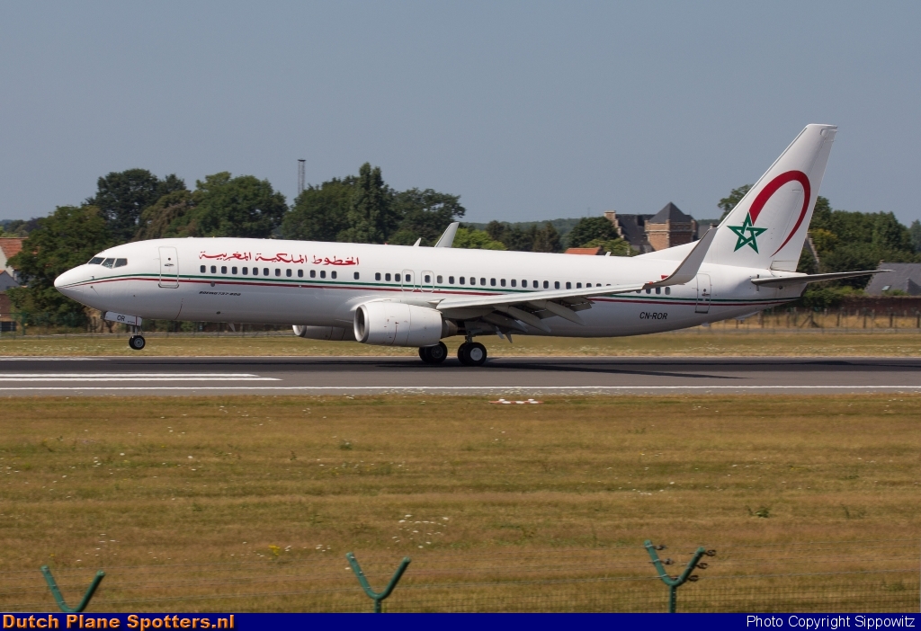 CN-ROR Boeing 737-800 Royal Air Maroc by Sippowitz