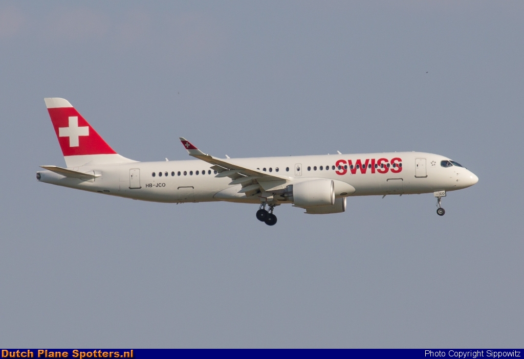 HB-JCO Airbus A220-300 Swiss International Air Lines by Sippowitz