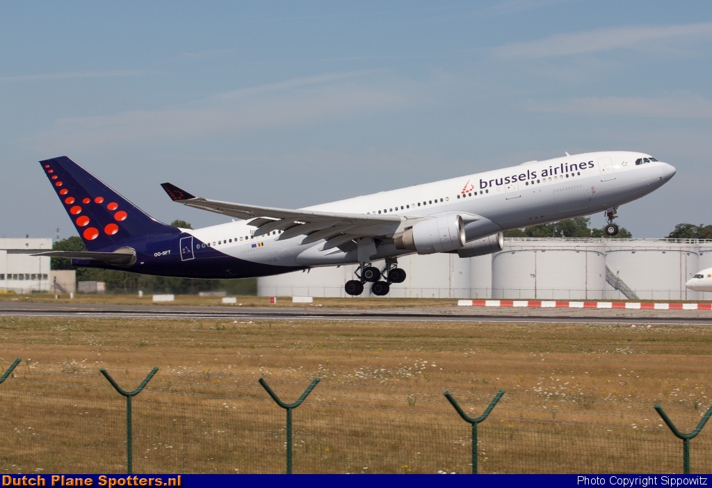 OO-SFT Airbus A330-200 Brussels Airlines by Sippowitz
