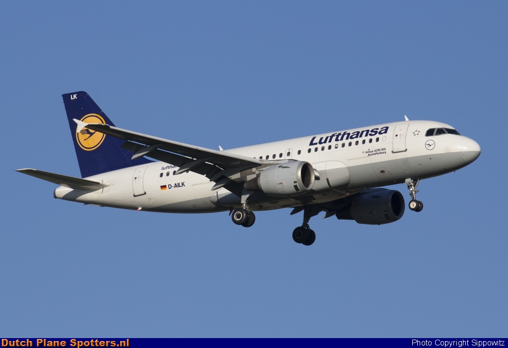D-AILK Airbus A319 Lufthansa by Sippowitz