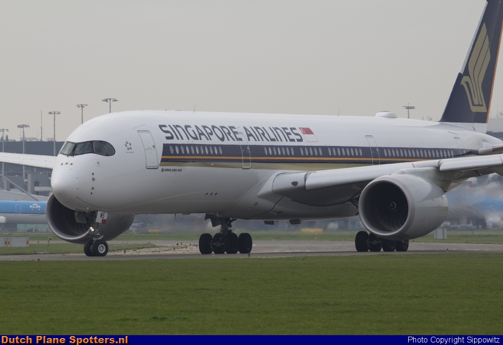 9V-SMS Airbus A350-900 Singapore Airlines by Sippowitz