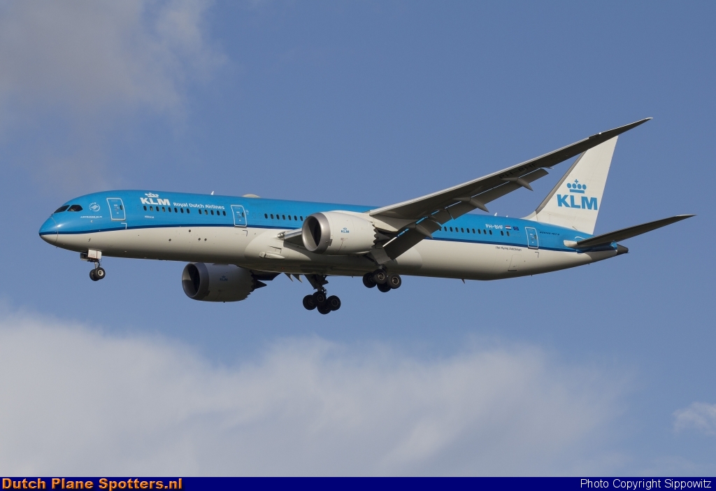 PH-BHF Boeing 787-9 Dreamliner KLM Royal Dutch Airlines by Sippowitz