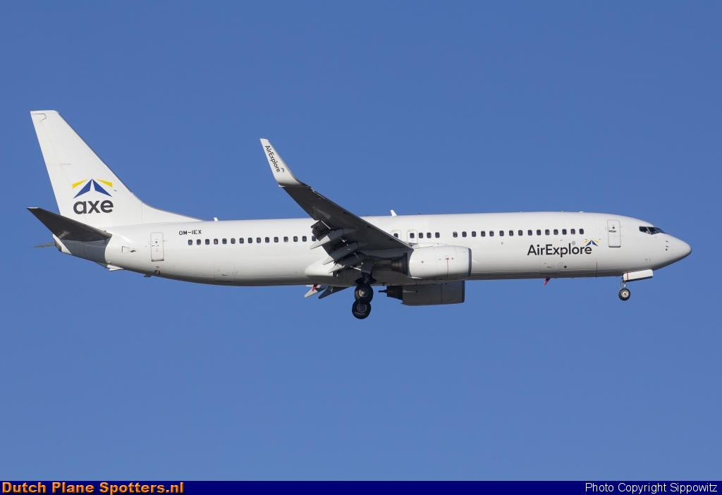 OM-IEX Boeing 737-800 Air Explore by Sippowitz