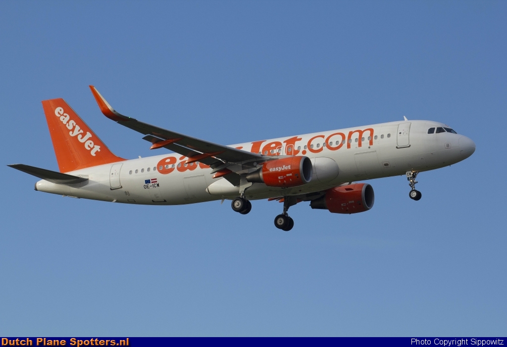 OE-ICW Airbus A320 easyJet Europe by Sippowitz