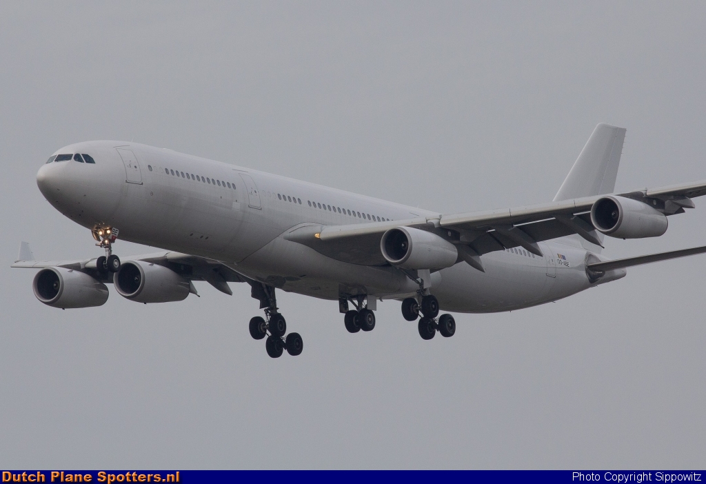 OO-ABE Airbus A340-300 Air Belgium by Sippowitz