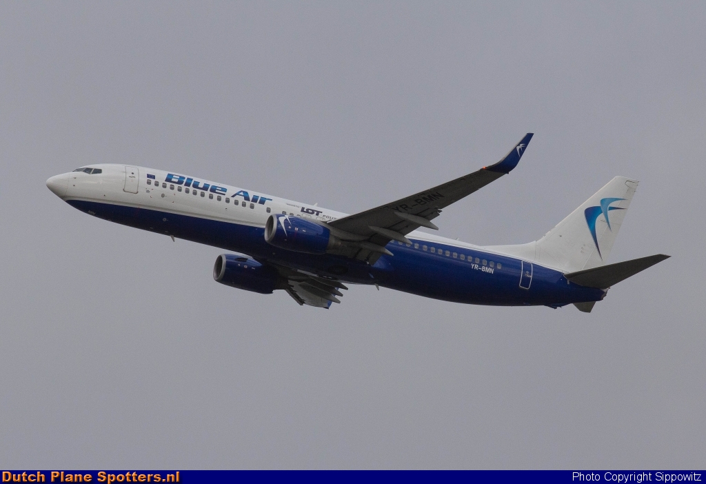 YR-BMN Boeing 737-800 Blue Air (LOT Polish Airlines) by Sippowitz