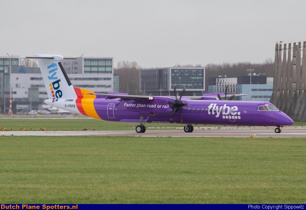 G-PRPB Bombardier Dash 8-Q400 Flybe by Sippowitz