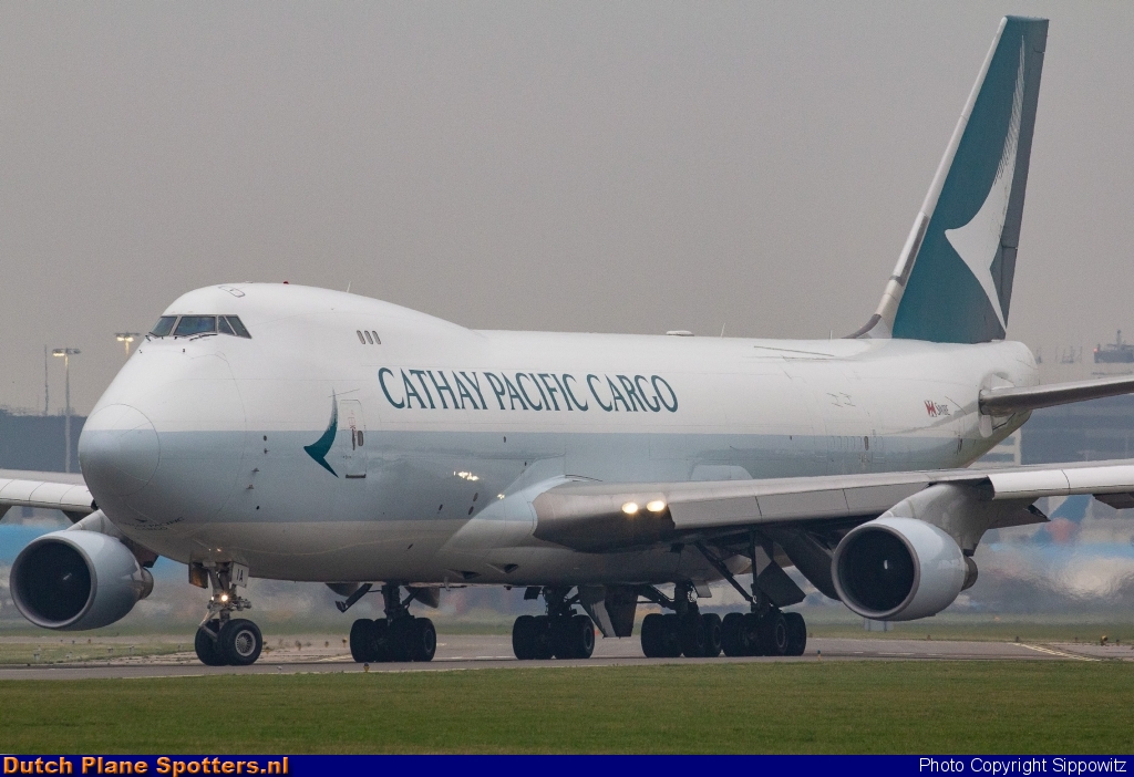 B-LIA Boeing 747-400 Cathay Pacific Cargo by Sippowitz