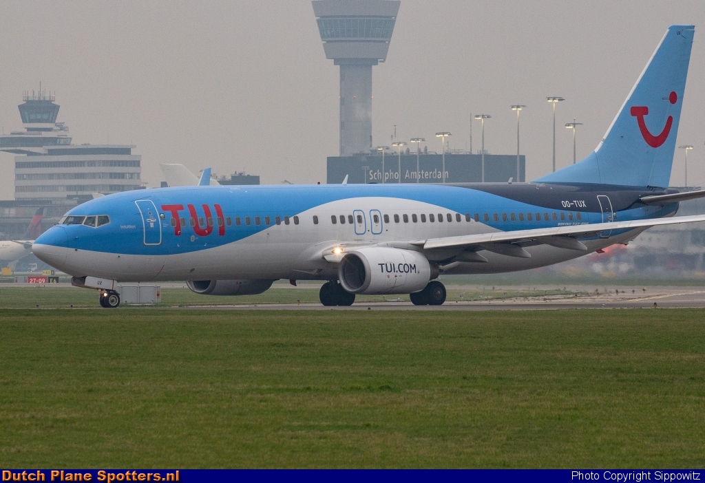OO-TUX Boeing 737-800 TUI Airlines Belgium by Sippowitz