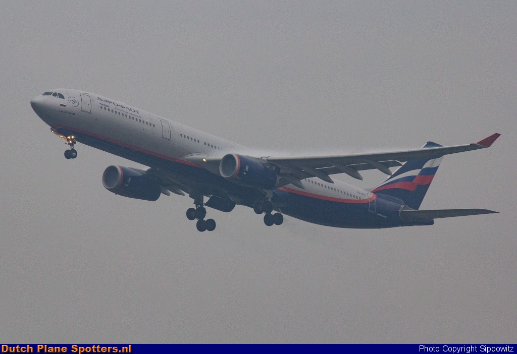 VQ-BQX Airbus A330-300 Aeroflot - Russian Airlines by Sippowitz