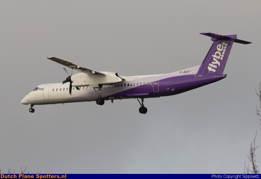 G-JECP Bombardier Dash 8-Q400 Flybe by Sippowitz