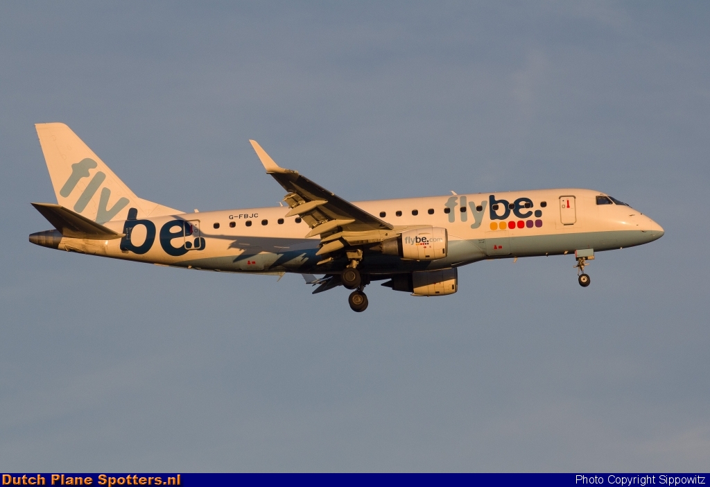 G-FBJC Embraer 175 Flybe by Sippowitz
