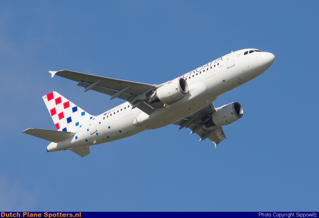 9A-CTG Airbus A319 Croatia Airlines by Sippowitz