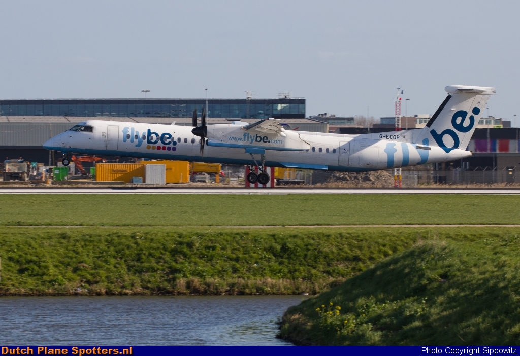 G-ECOP Bombardier Dash 8-Q400 Flybe by Sippowitz